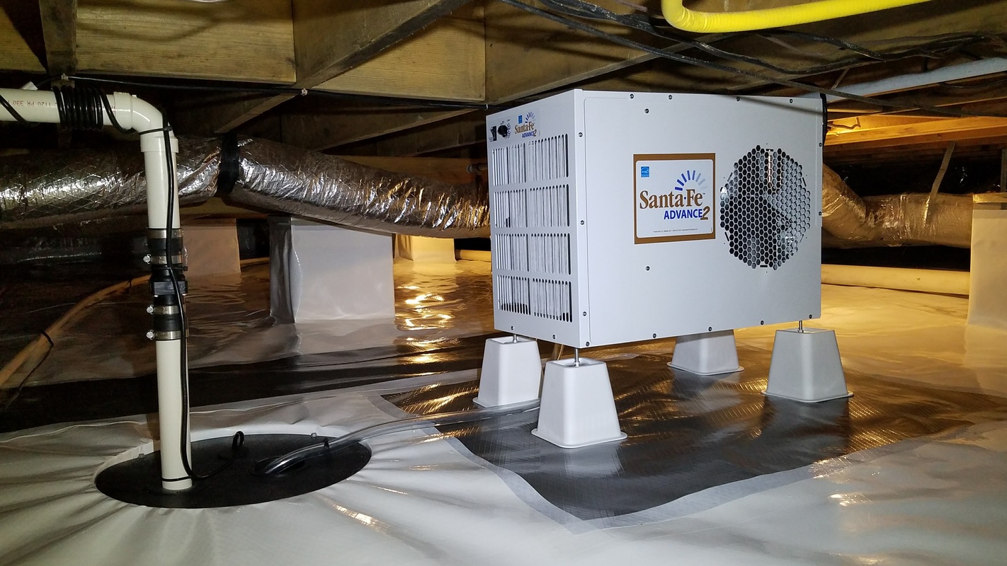 Dehumidifiers installation by Epp Foundation Repair