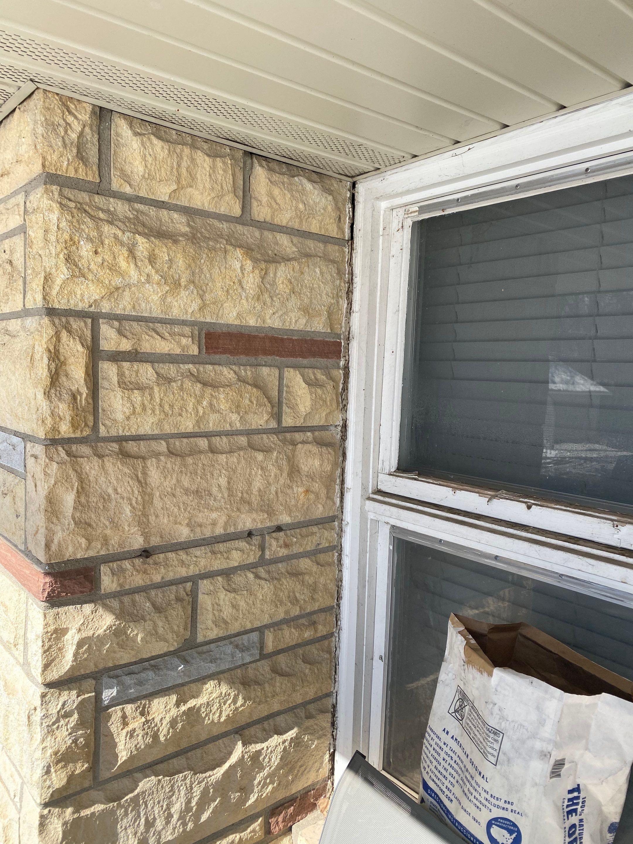 Underlying cause of gaps around windows and doors in Midwest homes