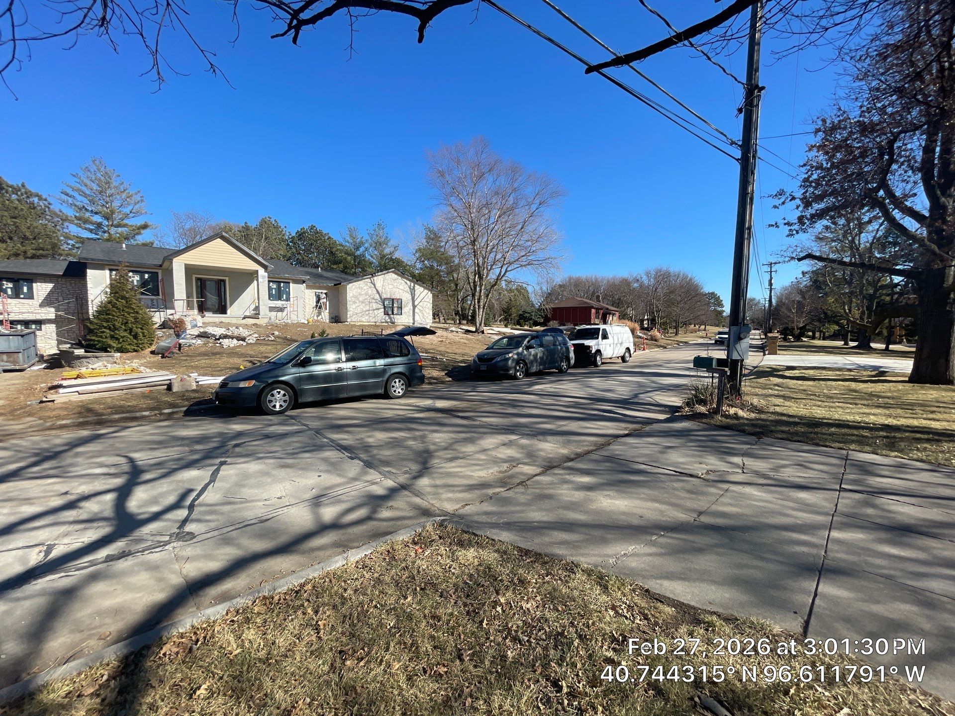 Sinking Driveways Diagnosed and Lifted Back to Grade diagnosed by Epp Foundation Repair