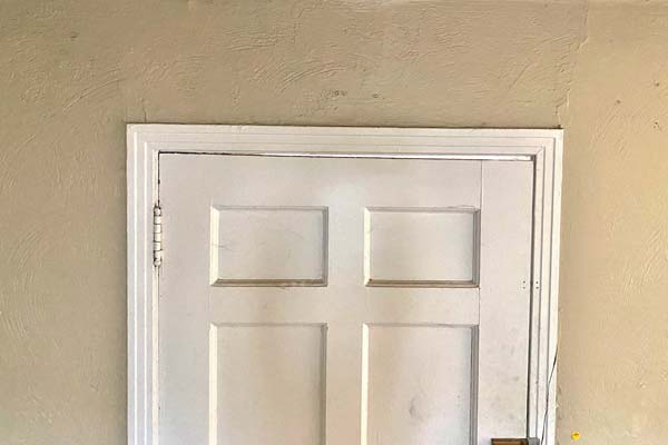 Doors and windows that stick or won’t latch.