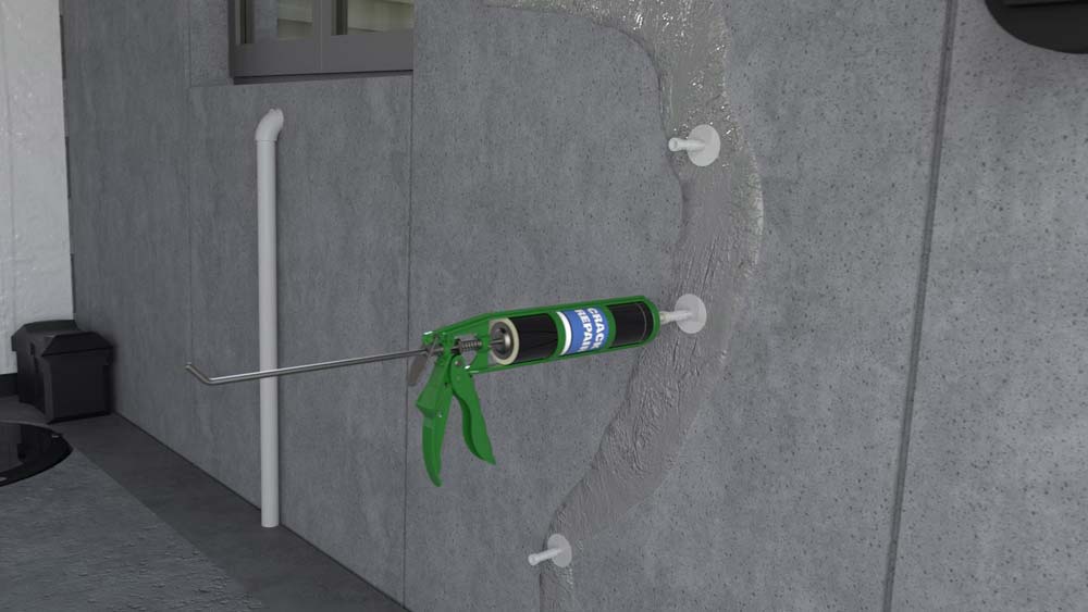 Epoxy Crack Injection installation by Epp Foundation Repair