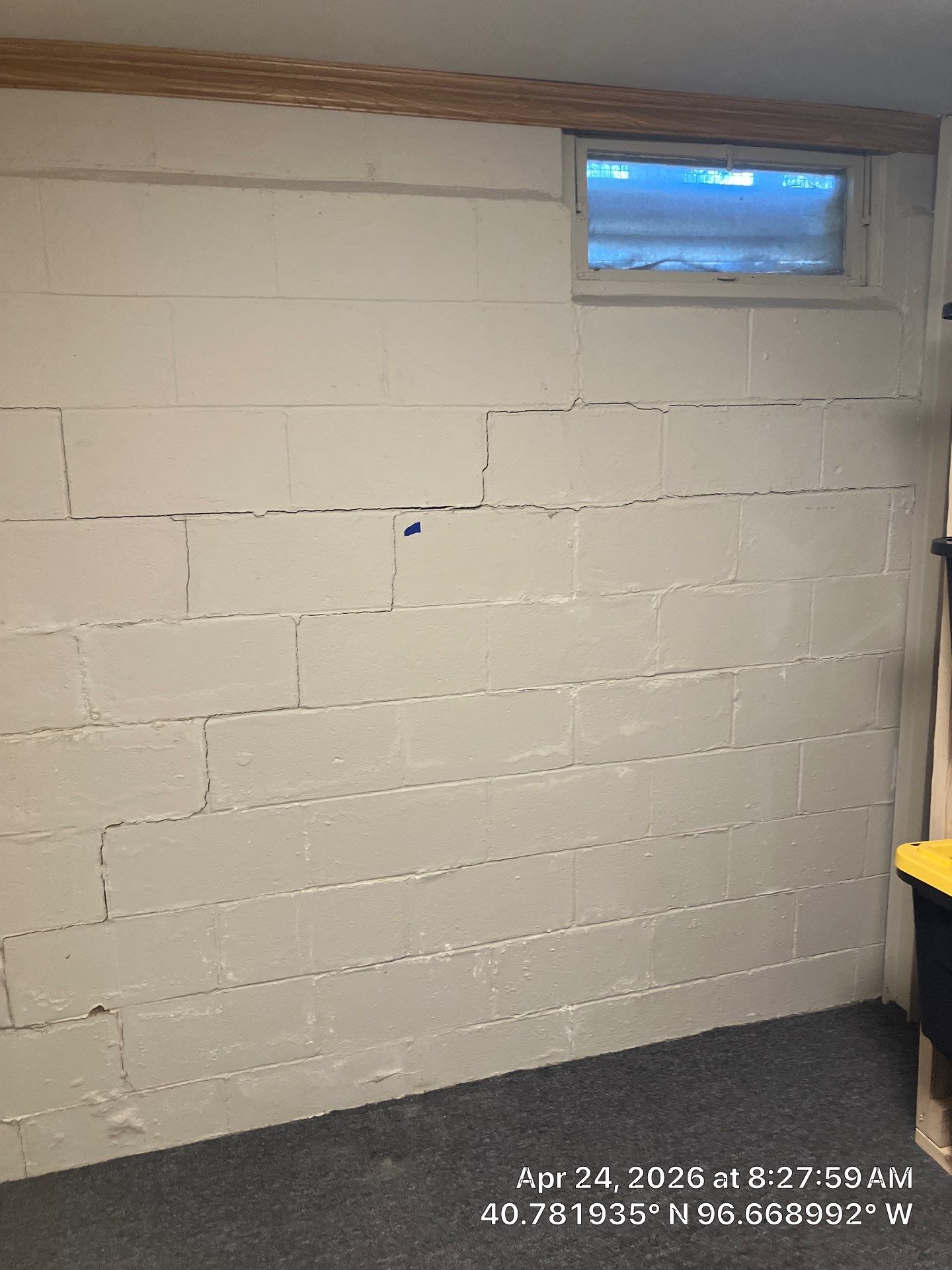 Bowing Walls diagnosed by Epp Foundation Repair