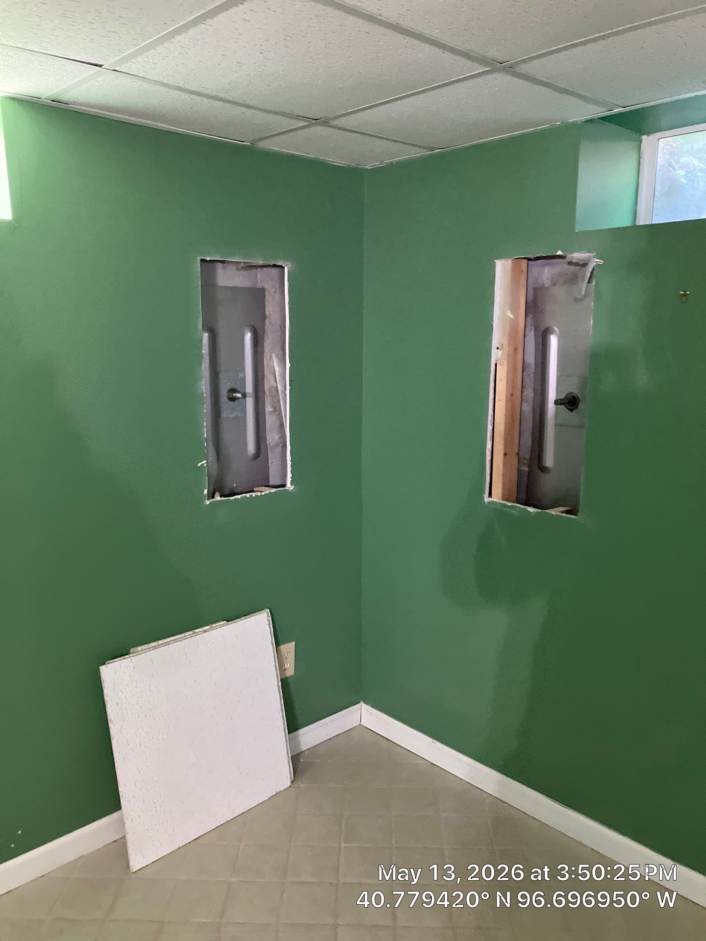 Crawl Space Access Well installation by Epp Foundation Repair