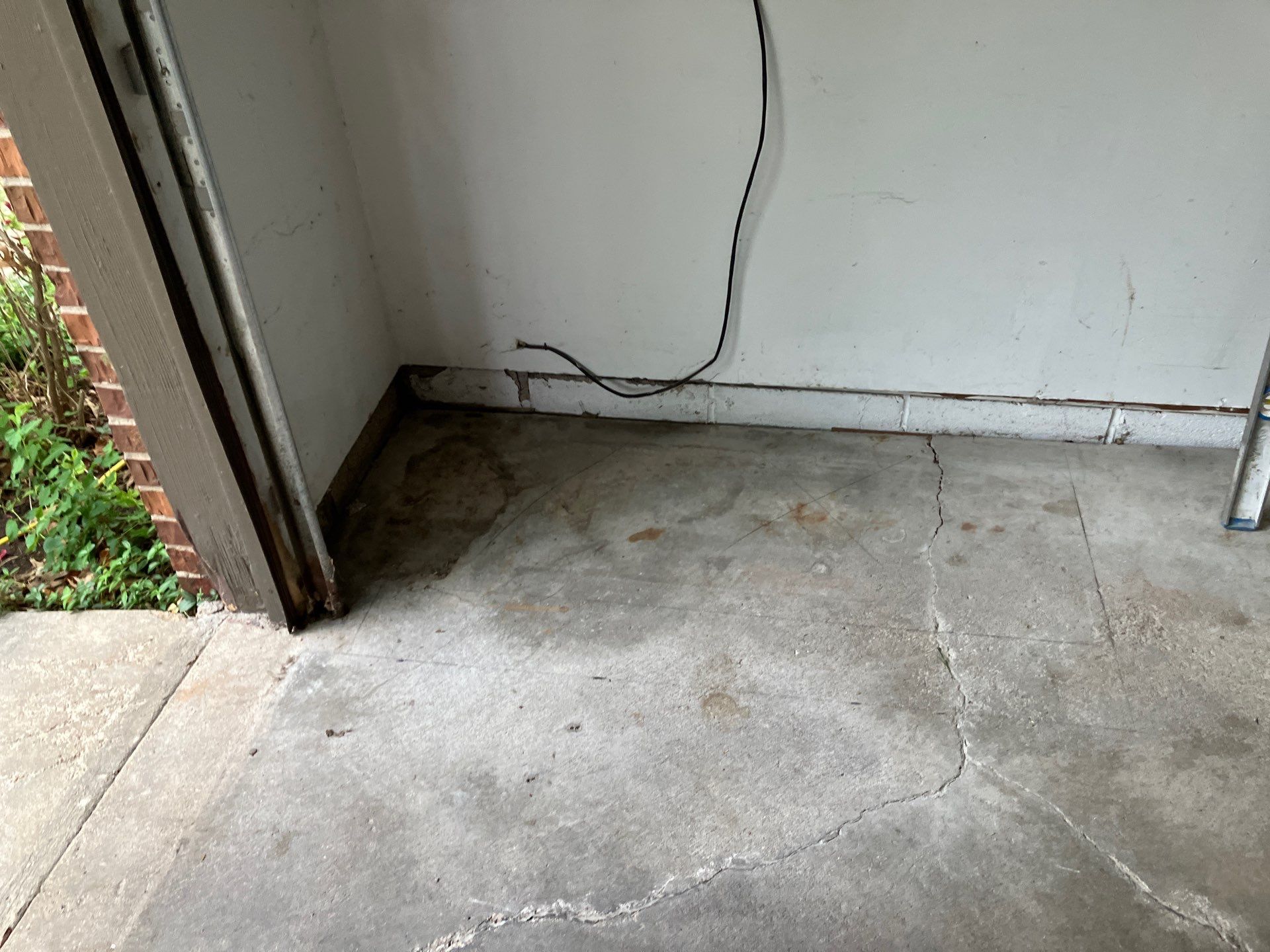 Cracked Garage Floor